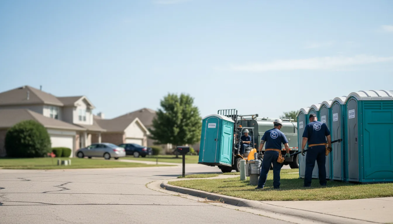 Porta Potty Rental in Clarklake, MI near me
